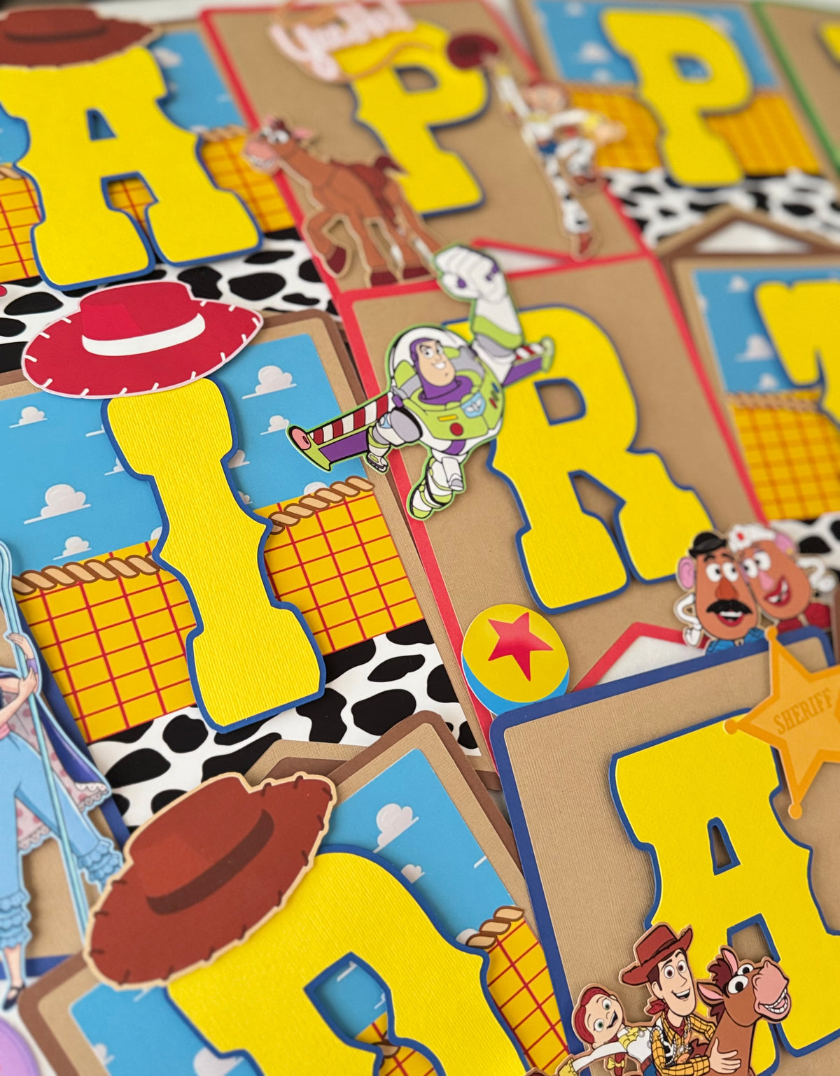 Toys Happy Birthday Banner