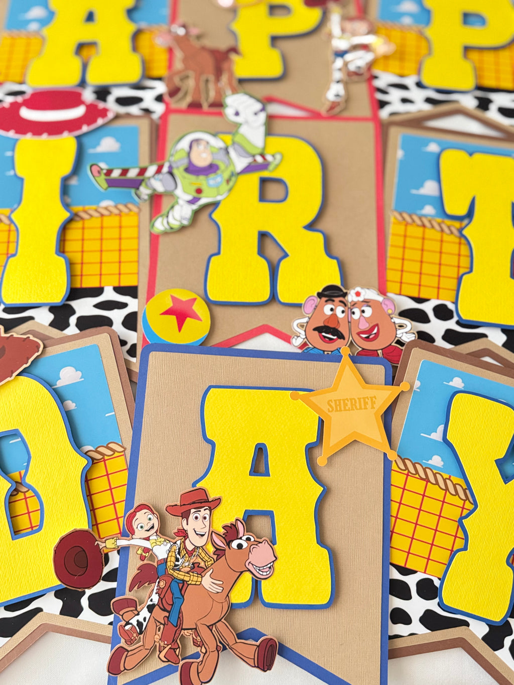 Toys Happy Birthday Banner